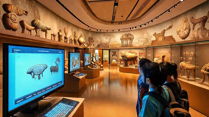 Museo digital interactivo para estudiantes online