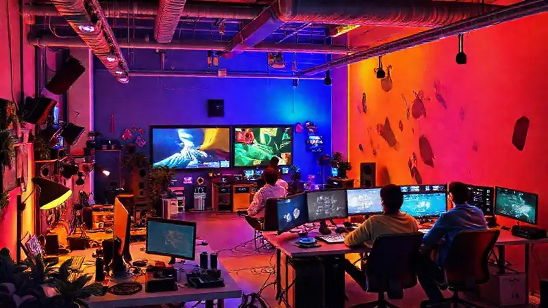 Contenido multimedia creativo y atractivo colaborativo
