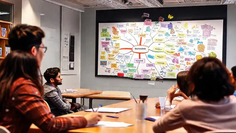 Estudiante aprende estrategias de pragmática en aula