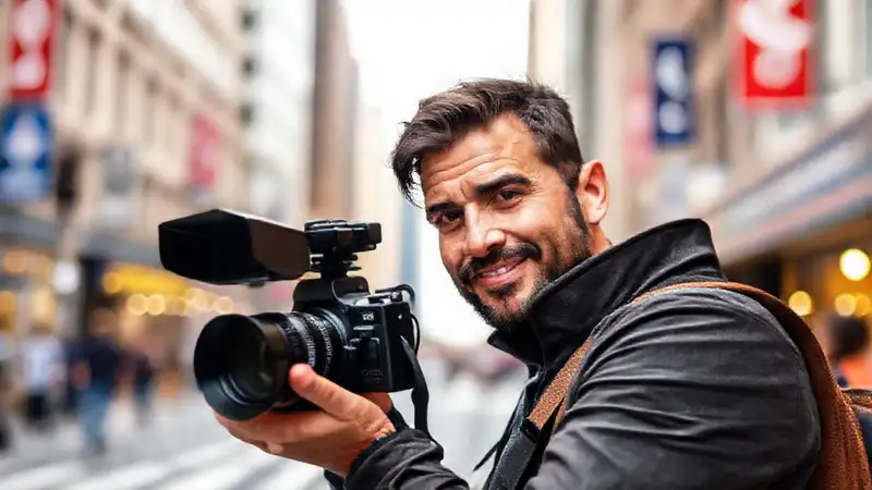Fotógrafo urbano con ética y confianza