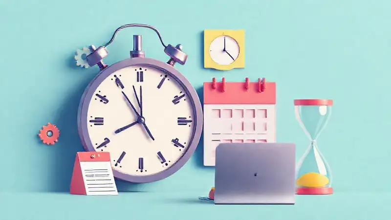 Reloj, lista y calendario motivan productividad